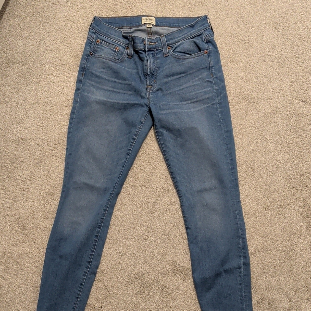 J. Crew Toothpick Skinny Jeans Size 27